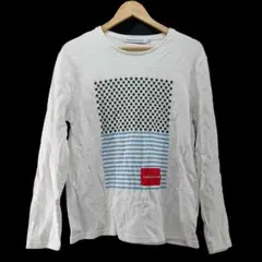 CALVIN KLEIN JEANS 長袖Tシャツ ホワイト系 Mサイズのサムネイル
