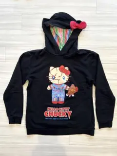 USJ限定 ハローキティ×チャッキー フード付きパーカー