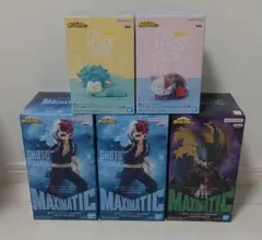 僕のヒーローアカデミア 緑谷出久 轟焦凍 フィギュア 5個