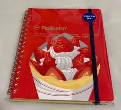 Rollbahn ロルバーン ポケット付メモL 文具女子博限定 パフェのサムネイル