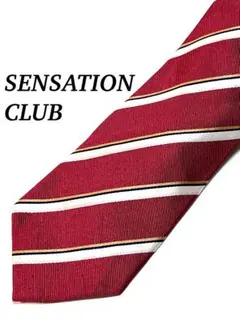 まとめ購入で大幅値引き バーガンディ ストライプ ネクタイ ビジネス 即発送