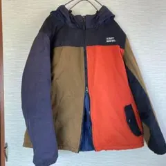 KRIFF MAYER フード付き　マルチカラーダウンジャケット