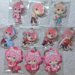 すとぷり　さとみ　アクリルキーホルダー　アクキー　ラバスト　ラバーストラップ