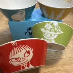 【新品未使用】MOOMIN ボウル 4個セット 山加商店のサムネイル