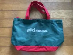 MIKI HOUSE 緑赤トートバッグのサムネイル