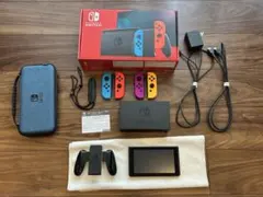 Nintendo Switch 本体 付属品完備 Joy-Con4個 すぐ遊べる