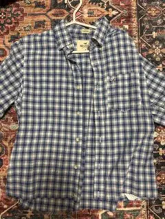 Hollister 半袖シャツ チェック柄 Mのサムネイル