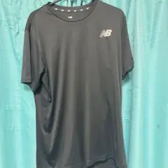 new balance ブラック Tシャツ Lサイズ