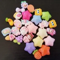 回収前の最終値引き【新品未使用】ミニサイズデコパーツ ミックスアソートセット