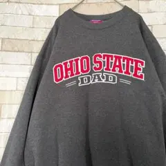 チャンピオン スウェット センター刺繍 OHIO 裏起毛 L