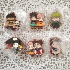 呪術廻戦 キャラばんちょうこうラバーマスコット 死滅回遊　6種セット