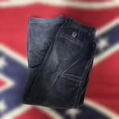 【希少マーク】90,s 太畝コーデュロイパンツ　TOMMY HILFIGER
