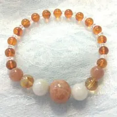 夫婦・家庭円満特集*'▽'*)レア リチオフィライト＆白翡翠＆シトリン ブレス