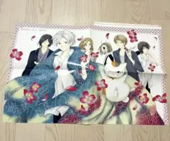 ガチャガチャ 夏目友人帳 クリアビジュアルポスター - メルカリ