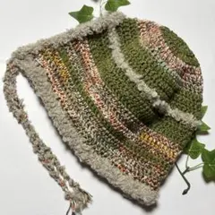 歳末セール！ ニット帽 フード帽 クロシェハット バラクラバ ボンネット