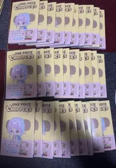 ONE PIECE CHOPPER's 1 同梱カード 25冊分 - メルカリ