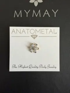 激レア】ANATOMETAL アナトメタル スパイラルピアス チタン パープル 