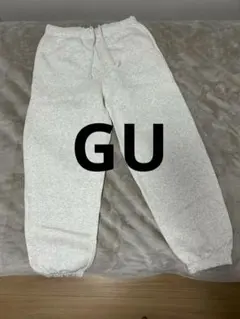 グレー ジョガーパンツ 汚れあり