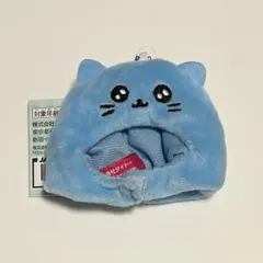 チェゴシム キャップ風ぬいぐるみマスコット ブルー ねこゴシムのサムネイル