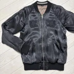 wjk Double Eagle 黒 スカジャン　リバーシブル仕立て wjk Double Eagle 黒 スカジャン リバーシブル仕立て 【公式通販】