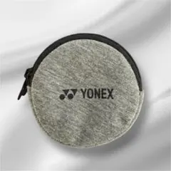 YONEX コインケース グレー 10×1.8×10 cm