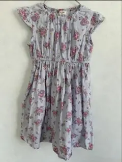 any FAM 花柄 半袖ワンピース 120