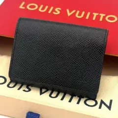 新品同様 現行モデル ICチップ搭載⭐️ルイヴィトン タイガ 黒 マネークリップ LOUIS VUITTON - 新品同様 現行モデル ICチップ搭載⭐️ルイヴィトン