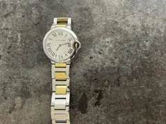 Cartier カルティエ バロンブルー コンビ ウィメンズ腕時計箱・保証書完備のサムネイル