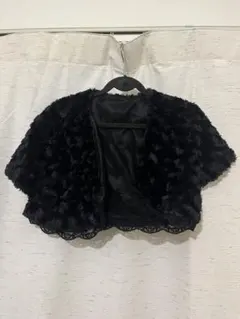 【新品未使用】結婚式参列　ファーボレロ