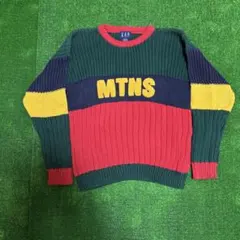 OLD GAP マルチカラー ニット セーター 90s 00s y2k