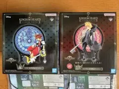 一番くじ　キングダムハーツ　A賞ソラ　ラストワン賞ロクサス　スタチュー　おまけ付