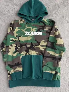 XLARGE カモフラージュ パーカー 迷彩柄