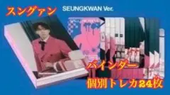 スングァン　seventeen carat盤　バインダー　個別トレカ　セット
