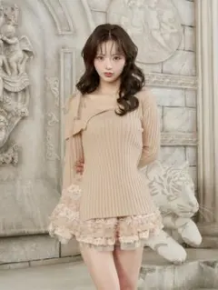 Darich ランダムフリルニットセットアップ FREE