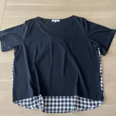 GLOBAL WORK ブラック 半袖Tシャツ Lのサムネイル
