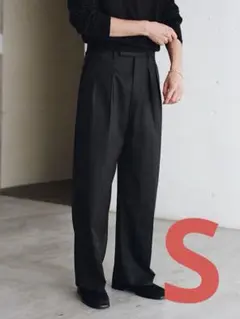 LIDNM】Wool Chalk Stripe Slacks(グレー) Sサイズのサムネイル