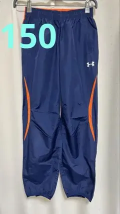 UNDER ARMOUR ネイビー ロングパンツ ナイロンパンツ スポーツウェア