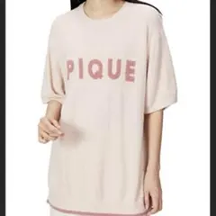 ジェラートピケ　リサイクルスムーズィーロゴ　上下セット