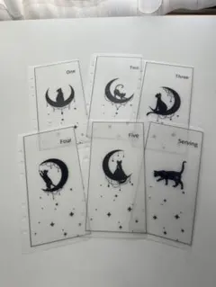Moon Cat】A6 バインダー貯金 weekリフィル6枚 serving - メルカリ