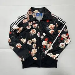 【美品】アディダスオリジナルス　ジャージ　花柄　バラ　総柄　レディース