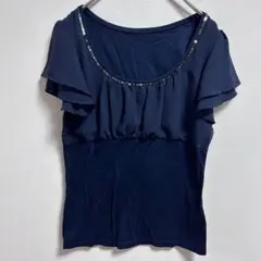 S152 UNTITLED アンタイトル 綺麗めトップス オフィス　夏物のサムネイル