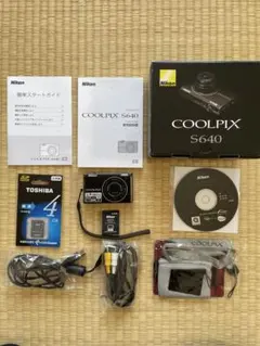 Nikon COOLPIX S640 本体と付属品 美品】Nikon COOLPIX S640 【公式通販】 デジタルカメラ