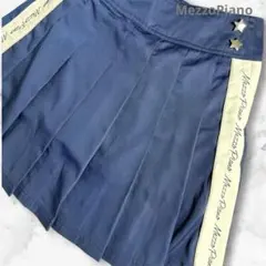 【3点セット】メゾピアノスカパンネイビー他　プリーツスカートセット