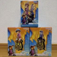 【新品未開封】ズートピア2　フィギュア3点セット