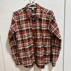 mont-bell kid’sチェック柄 長袖シャツ UVカット160cm