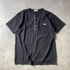 Y2K 00s Waffle Henley neck s\s Grunge - メルカリ