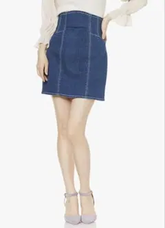 SNIDEL スナイデル デニムミニスカート SWFS221182