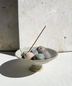 お香立て2点セット／sanako kato／陶芸