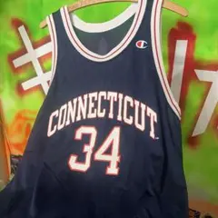 USA製 90s Connecticut チャンピオン バスケ ユニフォームのサムネイル
