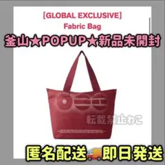 BTS ARIRANG ポップアップ 韓国 Fabric Bag トートバッグのサムネイル